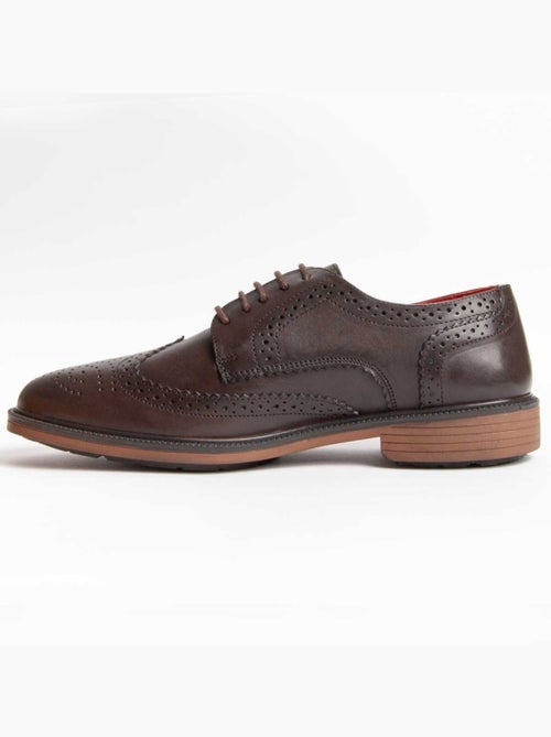 Oxford Couro Natural Purapiel - Kiabi Oxford Couro Natural Purapiel - Kiabi