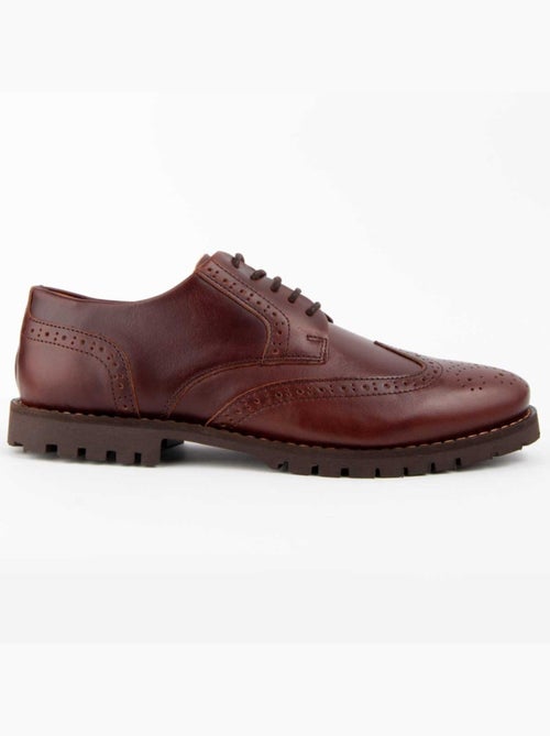 Oxford Couro Natural Purapiel - Kiabi Oxford Couro Natural Purapiel - Kiabi