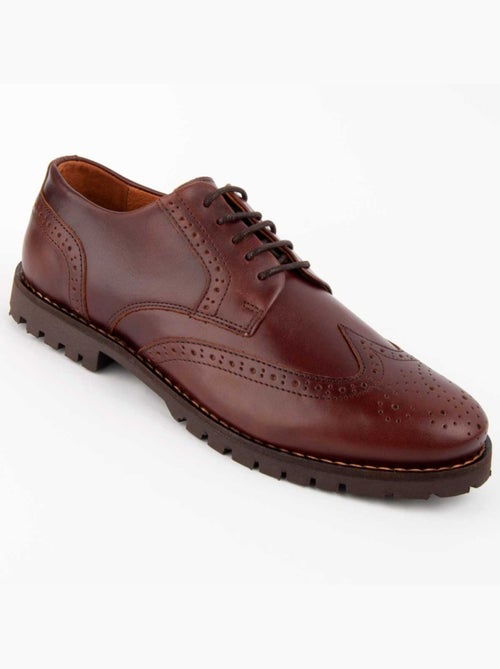 Oxford Couro Natural Purapiel - Kiabi Oxford Couro Natural Purapiel - Kiabi