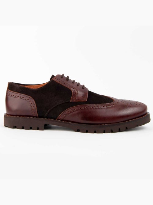 Oxford Couro Natural Purapiel - Kiabi