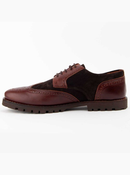 Oxford Couro Natural Purapiel - Kiabi