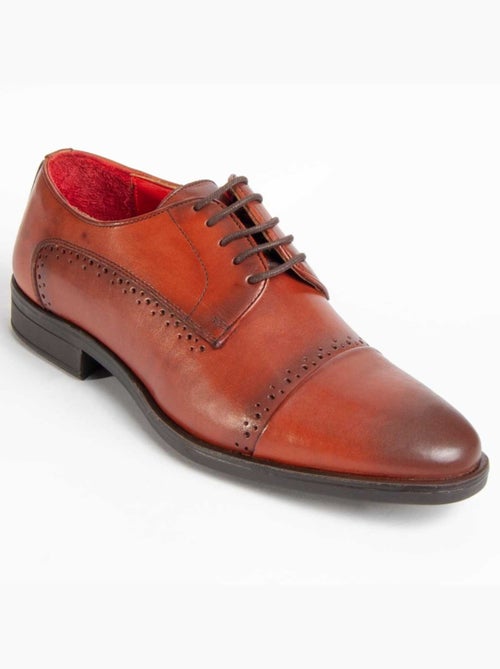 Oxford Couro Natural Purapiel - Kiabi Oxford Couro Natural Purapiel - Kiabi