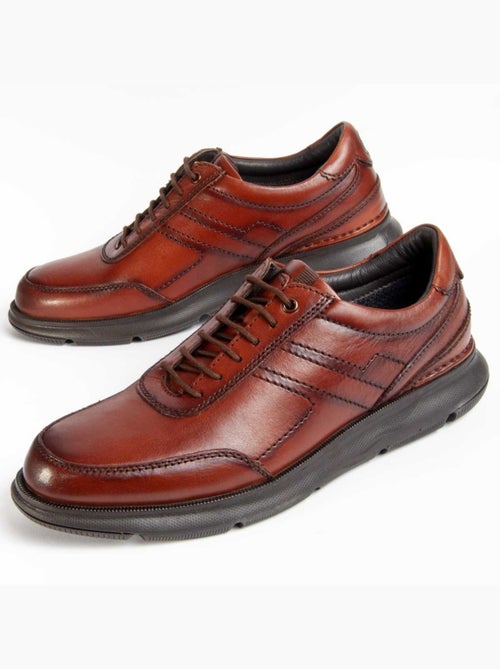 Oxford Couro Natural Purapiel - Kiabi Oxford Couro Natural Purapiel - Kiabi