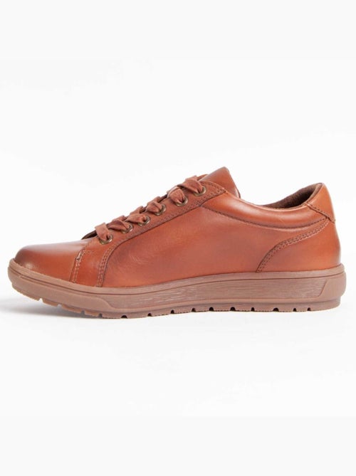 Oxford Couro Natural Purapiel - Kiabi Oxford Couro Natural Purapiel - Kiabi