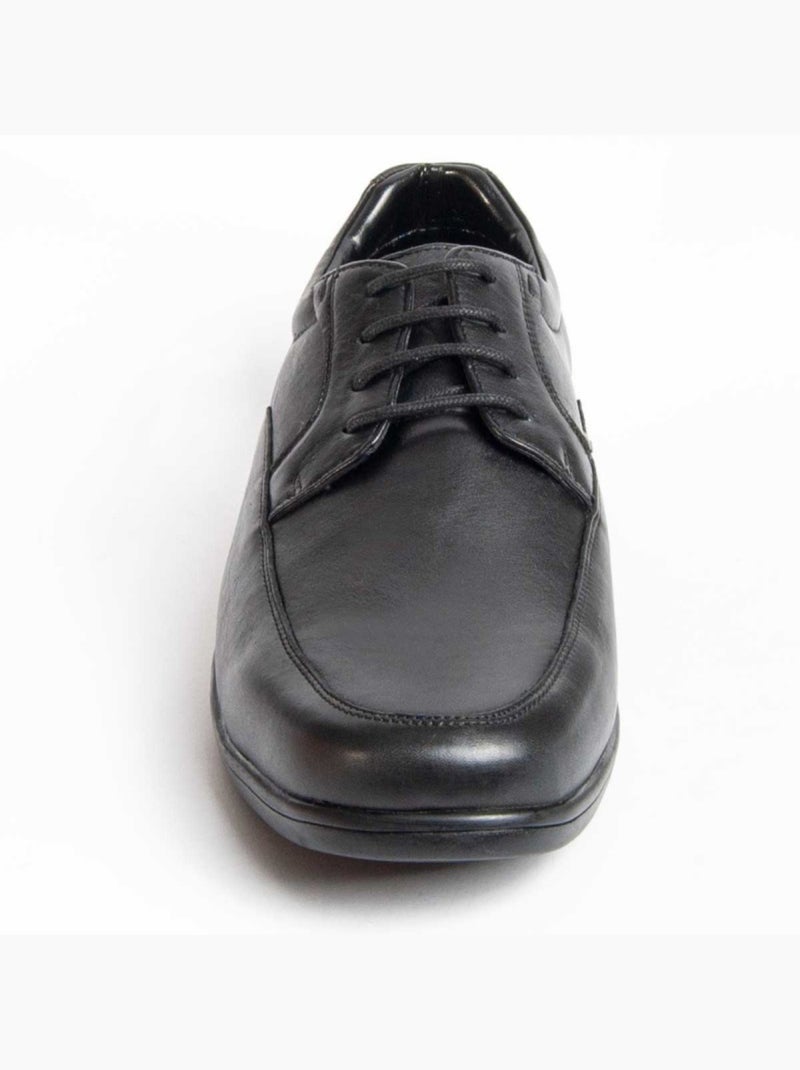 Oxford Couro Natural Purapiel Preto - Kiabi