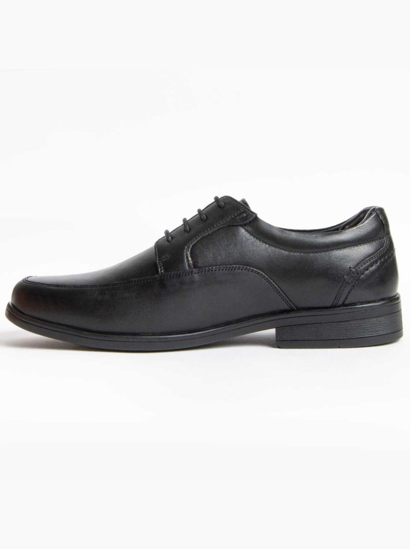 Oxford Couro Natural Purapiel Preto - Kiabi