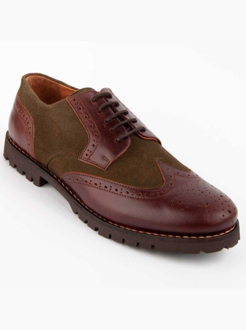 Oxford Couro Natural Purapiel - Kiabi
