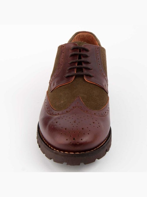 Oxford Couro Natural Purapiel - Kiabi