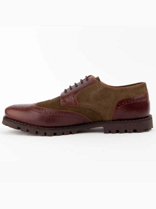 Oxford Couro Natural Purapiel - Kiabi