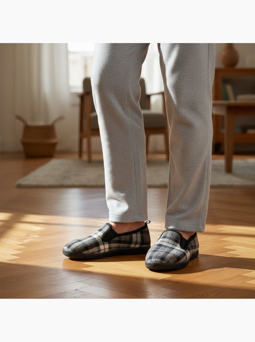 Ozabi chinelos charentaises para homem, forrados, com sola antiderrapante - Kiabi Ozabi chinelos charentaises para homem, forrados, com sola antiderrapante - Kiabi