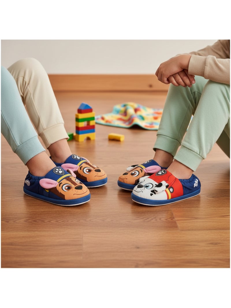 OZABI Pack 2 Pares Chocas Criança Patrulha Pata Antiderrapantes Azul - Kiabi