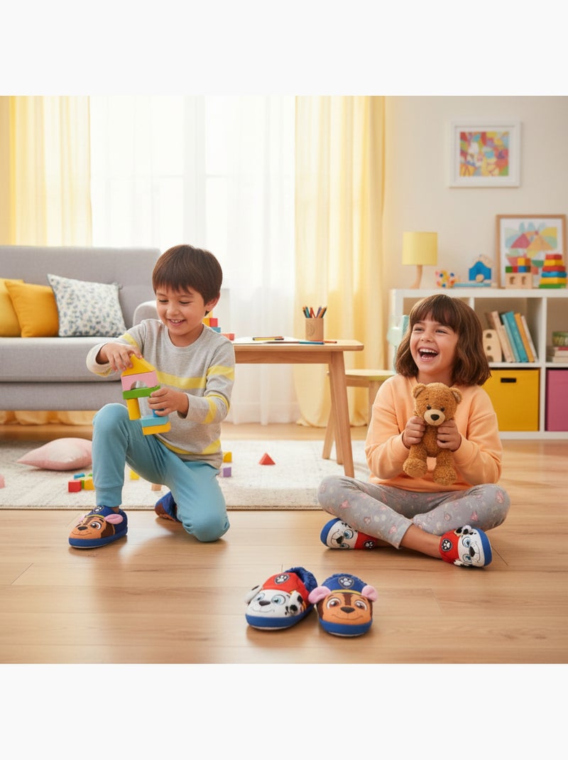 OZABI Pack 2 Pares Chocas Criança Patrulha Pata Antiderrapantes Azul - Kiabi
