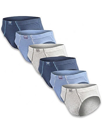 OZABI Pack Cuecas Homem Algodão 100% – Conjunto de 6