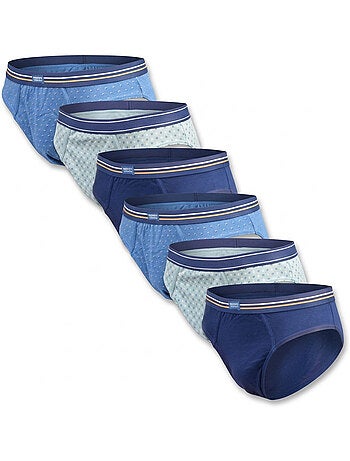 OZABI Pack Cuecas Homem Algodão 100% – Conjunto de 6