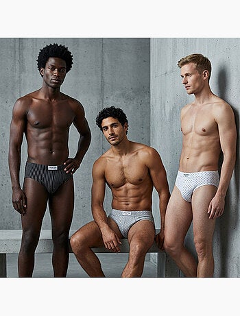 OZABI Pack Cuecas Homem Algodão 100% – Conjunto de 6