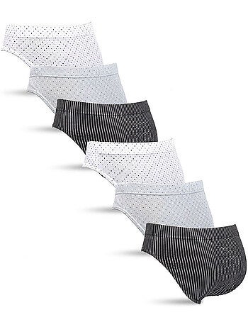 OZABI Pack Cuecas Homem Algodão 100% – Conjunto de 6