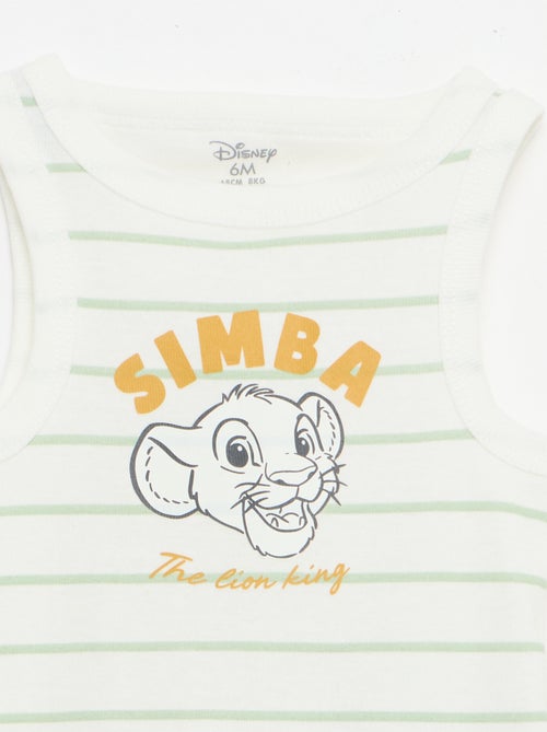 Pack 2 bodies colete \'Disney\' - Kiabi