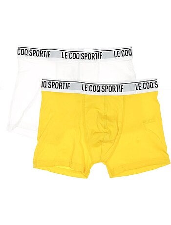 Pack 2 Boxers Le Coq Sportif Camuset para Homem Azul/Branco