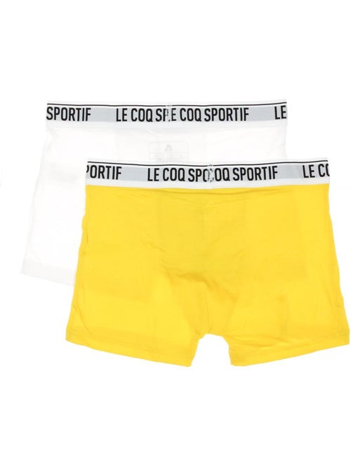 Pack 2 Boxers Le Coq Sportif Camuset para Homem Azul/Branco - Kiabi