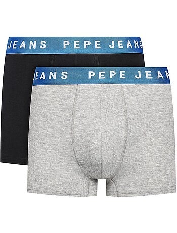 Pack 2 Boxers Pepe Jeans para Homem - Preto/Cinzento