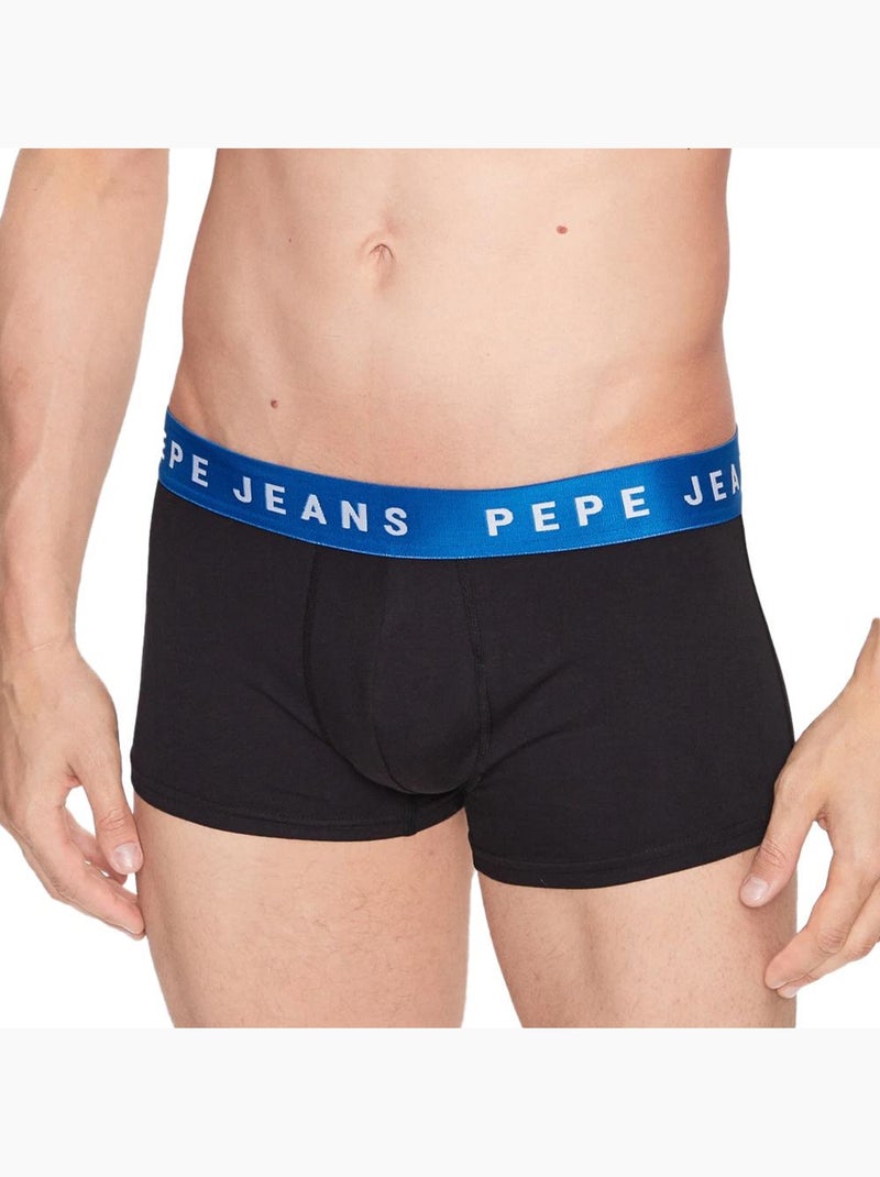 Pack 2 Boxers Pepe Jeans para Homem - Preto/Cinzento Cinza-prateado - Kiabi