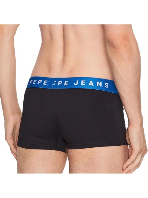 Pack 2 Boxers Pepe Jeans para Homem - Preto/Cinzento - Kiabi