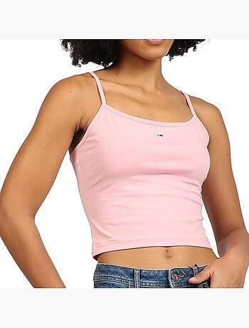 Pack 2 Camisolas Interiores Essenciais Tommy Hilfiger para Mulher, Branco/Rosa