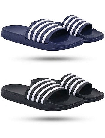 Pack 2 Pares Chinelas Criança EVA Antiderrapante OZABI