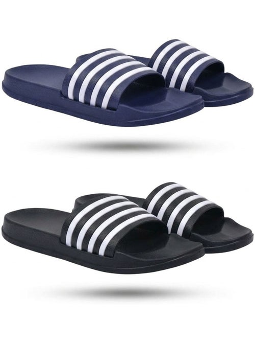 Pack 2 Pares Chinelas Criança EVA Antiderrapante OZABI - Kiabi Pack 2 Pares Chinelas Criança EVA Antiderrapante OZABI - Kiabi