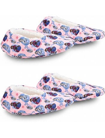 Pack 2 Pares Chinelos Rapariga Disney Forrados Antiderrapantes OZABI
