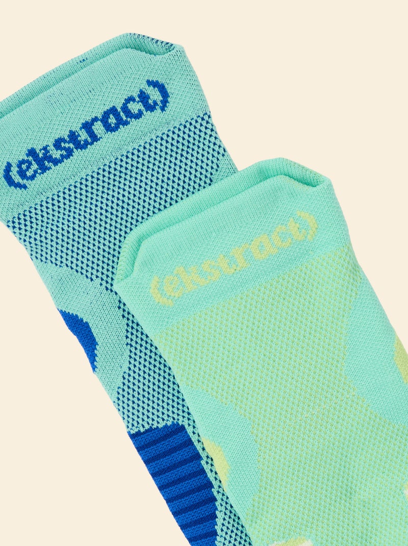 Pack 2 pares de meias compressivas - (ekstract) Amarelo - Kiabi