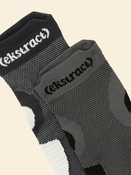 Pack 2 pares de meias compressivas - (ekstract) - Kiabi Pack 2 pares de meias compressivas - (ekstract) - Kiabi
