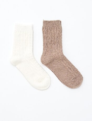 Pack 2 pares de meias quentes