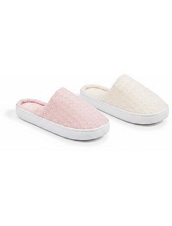 Pack 2 Pares Mules Mulher Sola Nuvem Forro Esponja OZABI