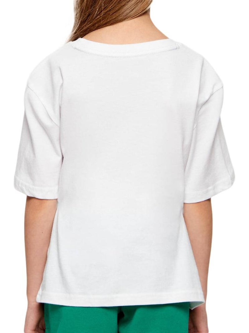 Pack 2 t-shirts brancos para menino tommy hilfiger uk0uk00073 Branco - Kiabi