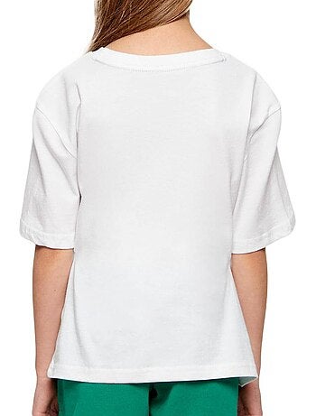 Pack 2 t-shirts brancos tommy hilfiger para homem uk0uk00073
