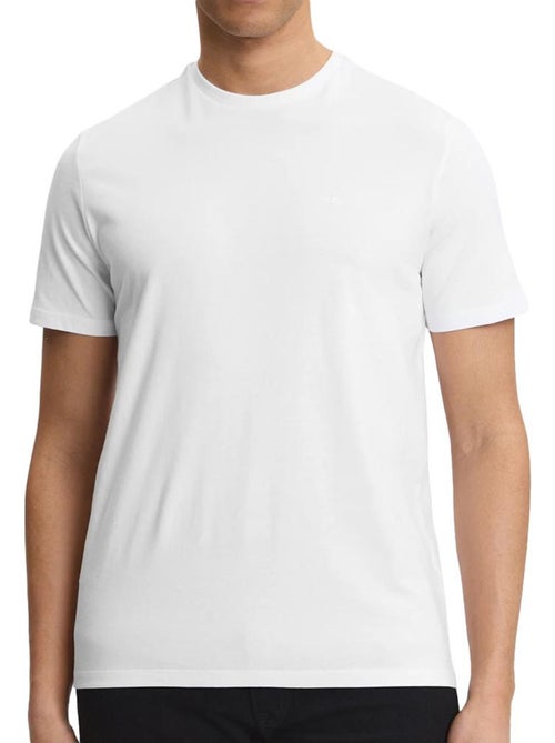 Pack 2 t-shirts calvin klein jeans clássicos para homem - branco/preto - Kiabi Pack 2 t-shirts calvin klein jeans clássicos para homem - branco/preto - Kiabi