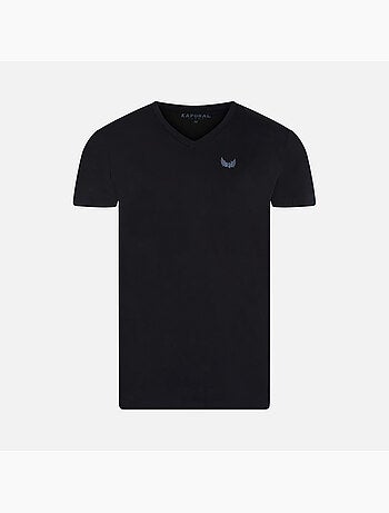 Pack 2 T-Shirts Kaporal GIFTH para Homem Preto/Cinzento