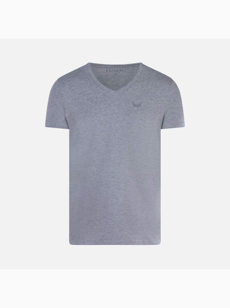 Pack 2 T-Shirts Kaporal GIFTH para Homem Preto/Cinzento Cinza-prateado - Kiabi