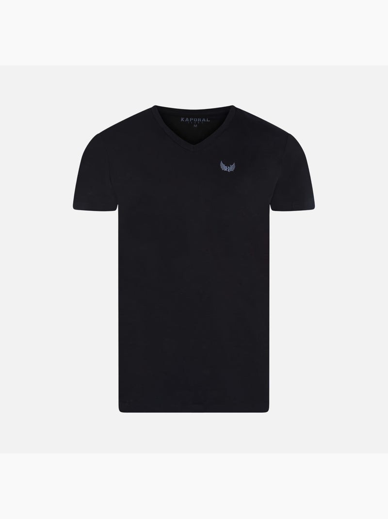 Pack 2 T-Shirts Kaporal GIFTH para Homem Preto/Cinzento Cinza-prateado - Kiabi