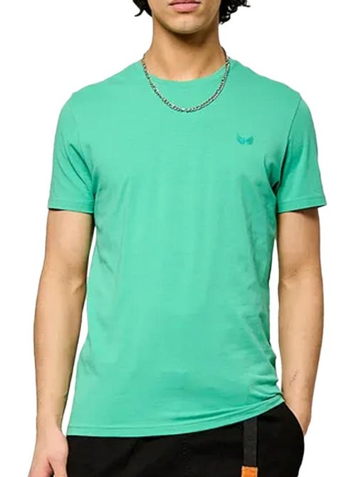 Pack 2 T-Shirts Kaporal TIFTH para Homem Branco/Verde - Kiabi Pack 2 T-Shirts Kaporal TIFTH para Homem Branco/Verde - Kiabi
