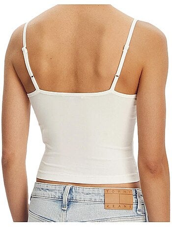Pack 2 Tops Essenciais Tommy Hilfiger para Mulher Branco/Azul