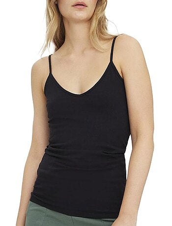Pack 2 Tops Pretos de Mulher Vero Moda Maxi My Soft