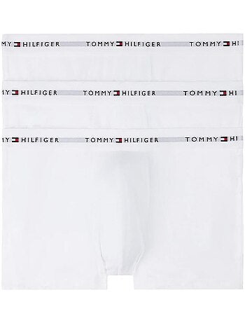 Pack 3 Boxers Tommy Hilfiger Trunk para Homem Preto/Branco