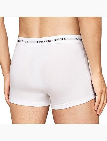 Pack 3 Boxers Tommy Hilfiger Trunk para Homem Preto/Branco