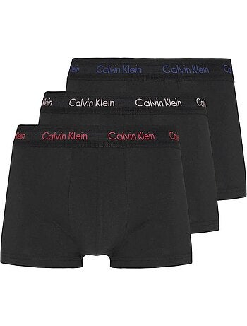 Pack 3 Boxers Calvin Klein de Homem Low Rise Pretos 0000U2664G