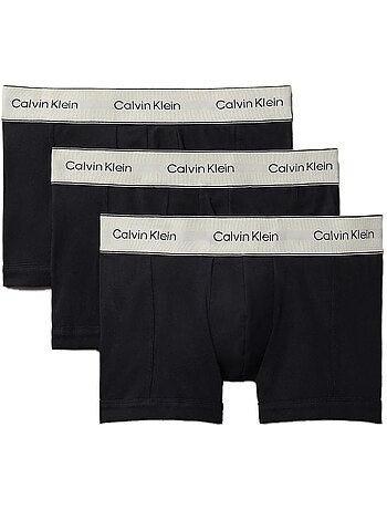 Pack 3 Boxers Calvin Klein Jeans Heritage Pretos para Homem