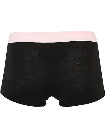 Pack 3 boxers calvin klein jeans low rise preto/rosa/verde para homem