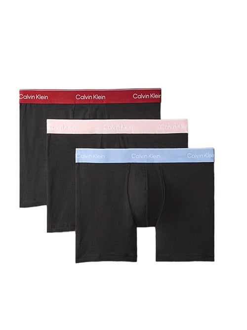 Pack 3 boxers calvin klein jeans pretos para homem - Kiabi