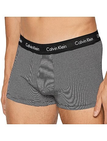 Pack 3 Boxers Calvin Klein Jeans Trunk para Homem Preto/Branco